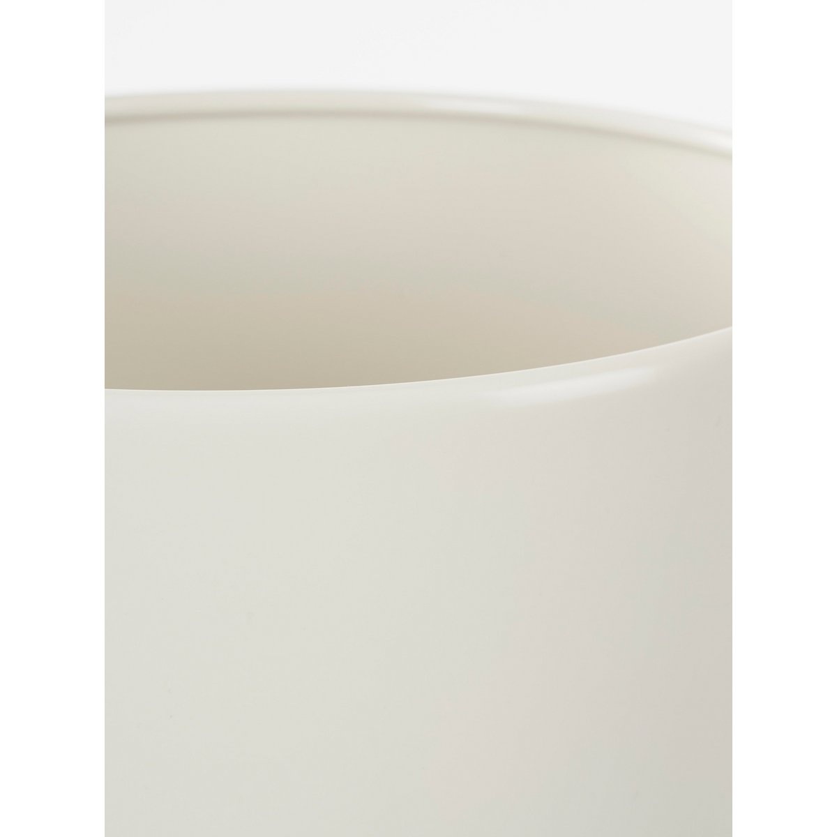 KantoormeubelenPlus Aries Bloempot op Standaard - Set van 3 - H32 x Ø24 cm - Wit