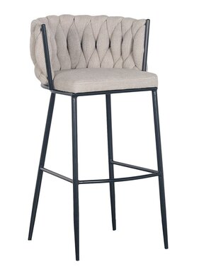 KantoormeubelenPlus Wave barstoel beige