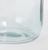 KantoormeubelenPlus Vienne Vaas - H44 x Ø25 cm - Gerecycled Glas - Transparant