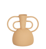 VidaXL Vario Vaas - L25 x B16 x H22,5 cm - Metaal - Perzik