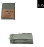Xavie Placemat - Set van 4 - L48 x B33 cm - Groen