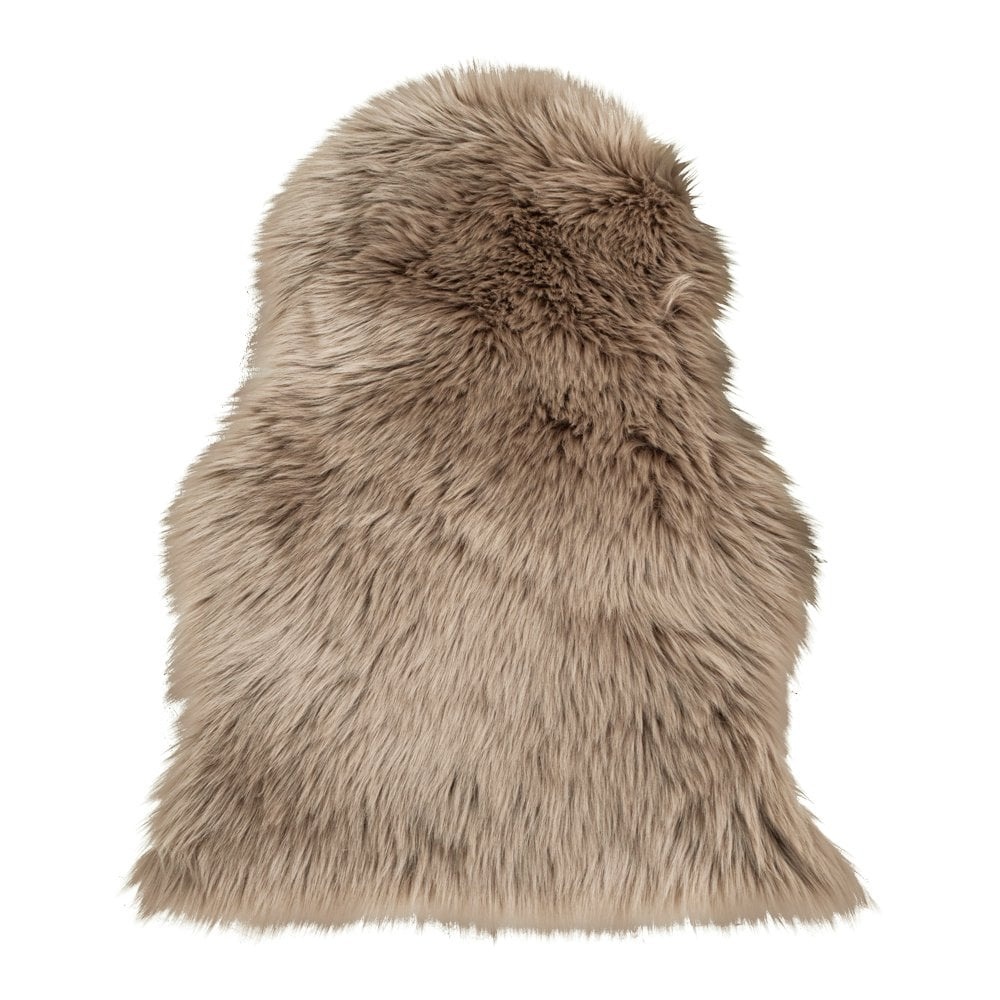 KantoormeubelenPlus Lamsvacht Kunst - Kunstlamsvacht in champignon 50x85 cm