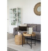 KantoormeubelenPlus Decoratie - Decoratie in cement, beige, 5,5x5,5x10 cm