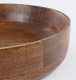 VidaXL Tomar Schaal - H4,5 x Ø20 cm - 100% FSC Mangohout - Donkerbruin