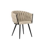 Wave stoel beige (Set van 2)