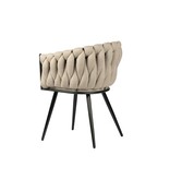 KantoormeubelenPlus Wave stoel beige (Set van 2)