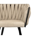 KantoormeubelenPlus Wave stoel beige (Set van 2)