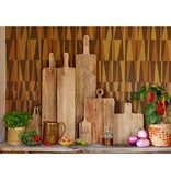 Capri Serveerplank - L76 x B15 cm - 100% FSC Mangohout - Bruin