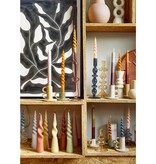 KantoormeubelenPlus Dip-dye Dinerkaars - Set van 2 - H25 cm - Oranje