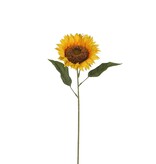 VidaXL Zonnebloem Kunstbloem - H70 cm - Geel