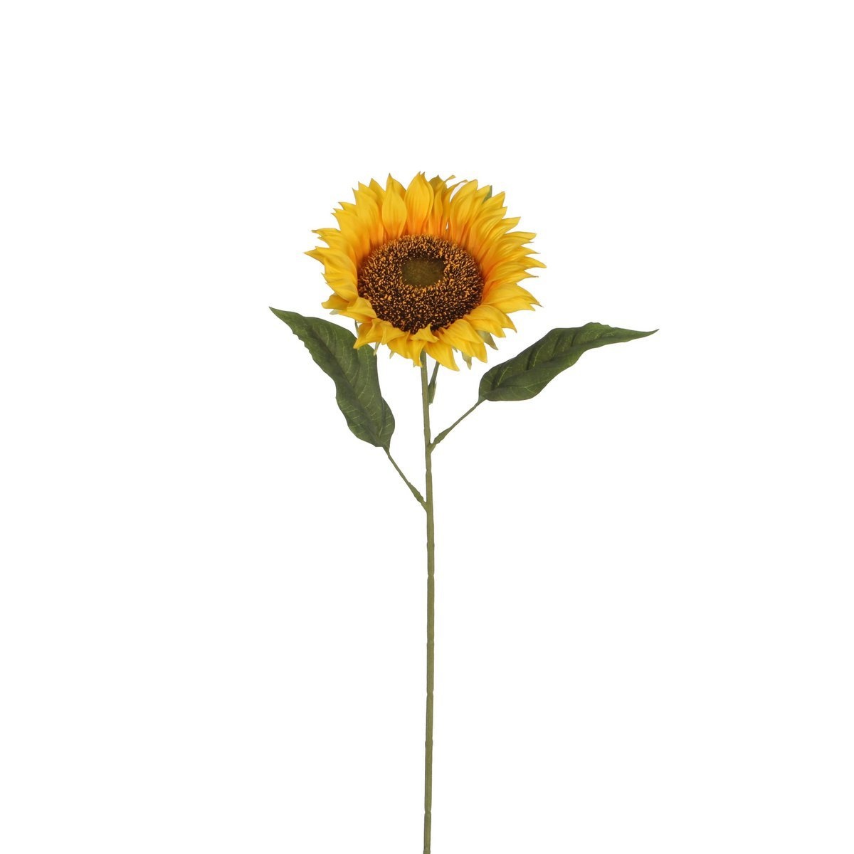 VidaXL Zonnebloem Kunstbloem - H70 cm - Geel