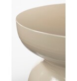 VidaXL Stage Bijzettafel - H45 x Ø35 cm - Cement - Beige