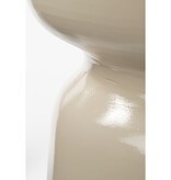 VidaXL Stage Bijzettafel - H45 x Ø35 cm - Cement - Beige