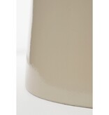 VidaXL Stage Bijzettafel - H45 x Ø35 cm - Cement - Beige