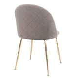 VidaXL Geneve Eetkamerstoel - set van 2