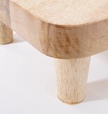 VidaXL Centennial Serveerplank - L76 x B15 x H7 cm - 100% FSC Mangohout - Bruin