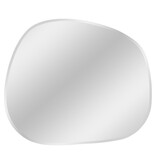 KantoormeubelenPlus Bangalore Mirror - Spiegel, organische vorm, gefacetteerde rand, 47x50 cm