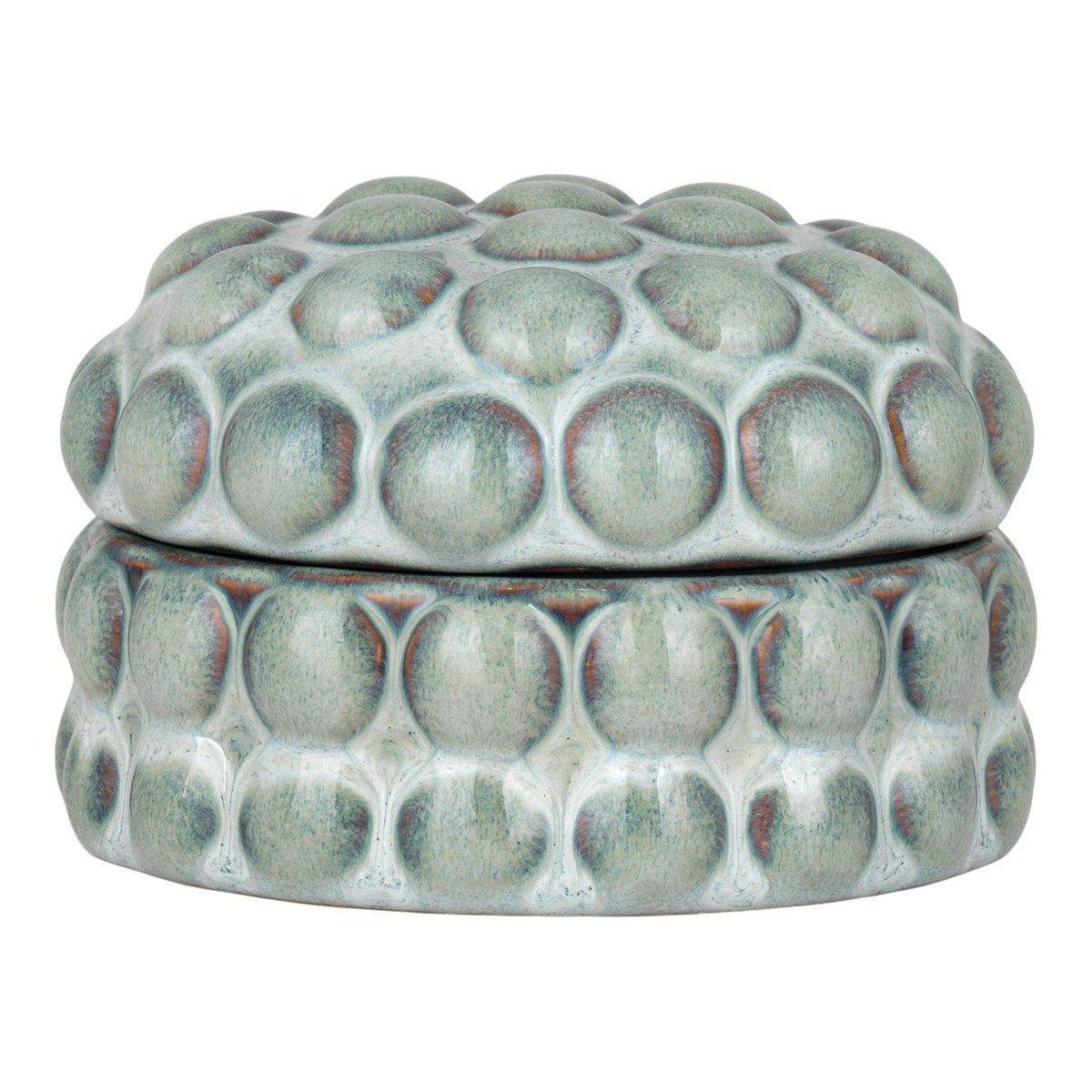 KantoormeubelenPlus Pot - Pot in keramiek, blauw, Ø12,5x8,5 cm