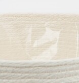 VidaXL Jorck Mand voor Planten - Set van 3 - H24 x Ø26 cm - Off White