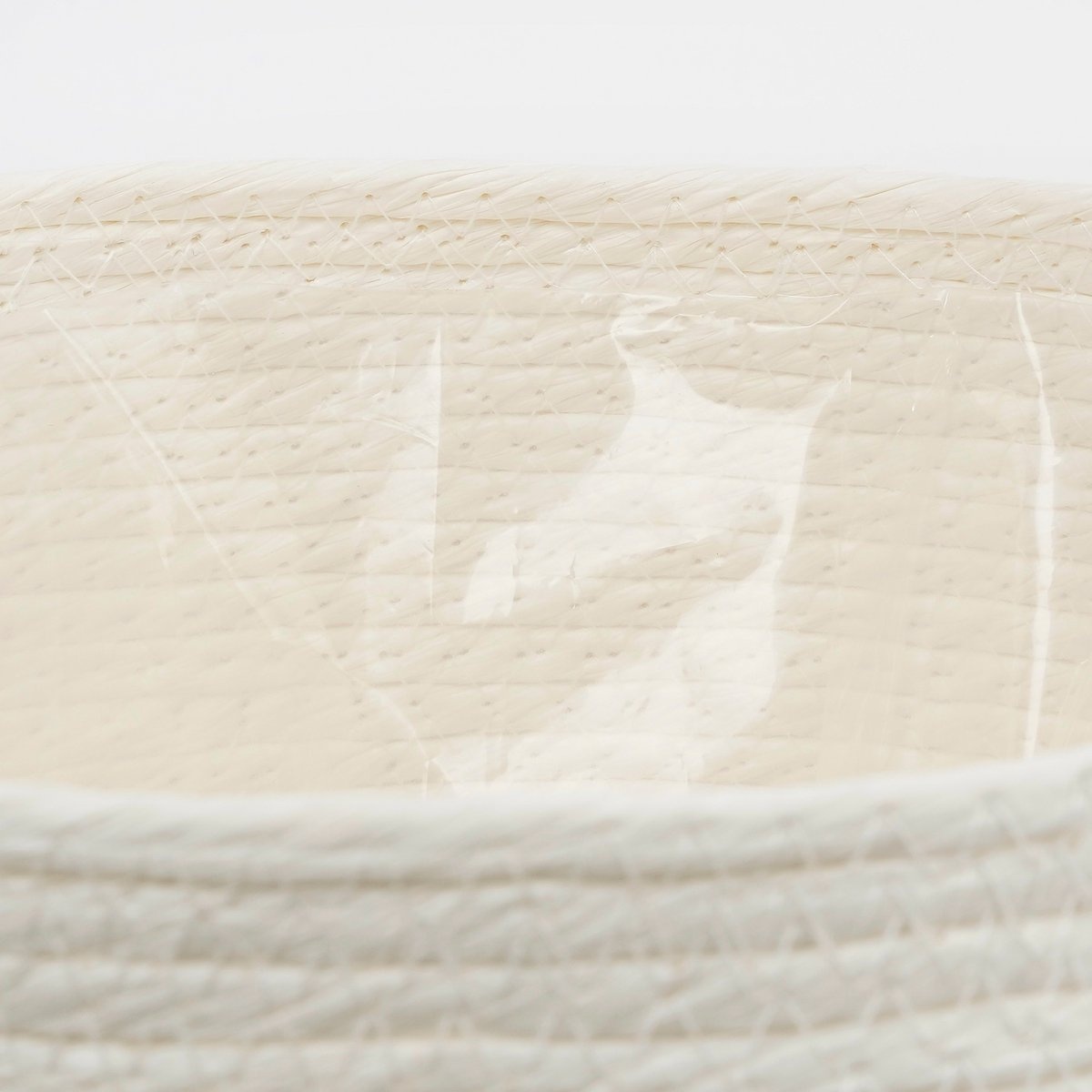 KantoormeubelenPlus Jorck Mand voor Planten - Set van 3 - H24 x Ø26 cm - Off White