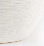 VidaXL Jorck Mand voor Planten - Set van 3 - H24 x Ø26 cm - Off White