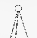 VidaXL Luso Hangende Mand voor Planten - H60 x Ø30 cm - Kunststof - Bruin