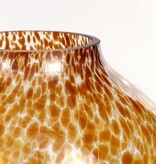 VidaXL Lyona Vaas - H16 x Ø23 cm - Bruin