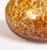 VidaXL Lyona Vaas - H16 x Ø23 cm - Bruin