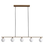 KantoormeubelenPlus Halifax hanger - hanger, messing, stoffen koord van 150 cm