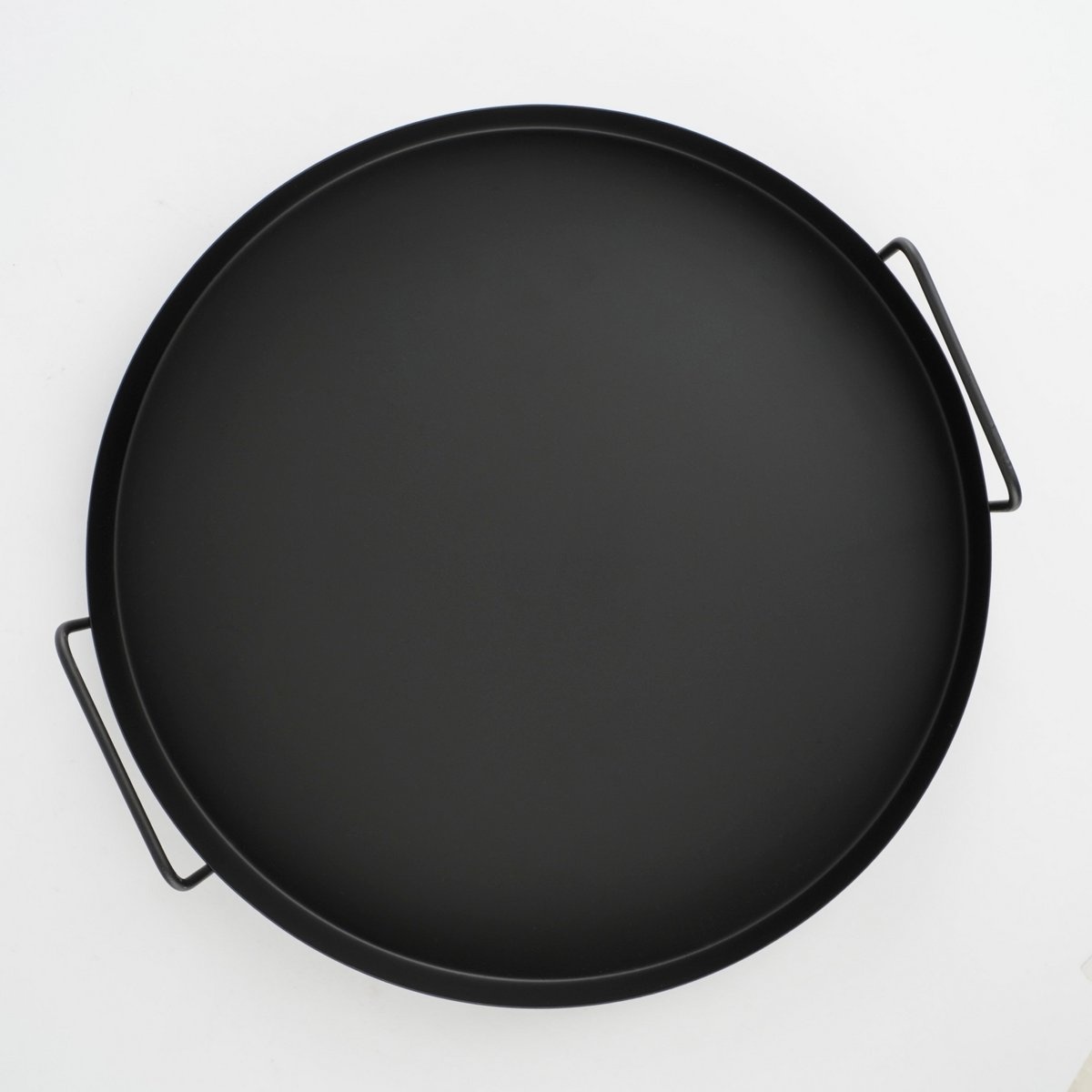 VidaXL Razz Dienblad - H6,5 x Ø35 cm - Metaal - Zwart
