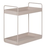 Rabo Staande Dubbele Plank - Staande Dubbele Plank, staal, zand, 2 planken, 30x15x31 cm