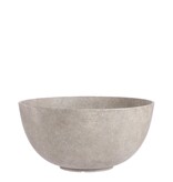 VidaXL Bravo Plantenschaal - H17 x Ø35 cm - Lichtgewicht Kunststof - Beige
