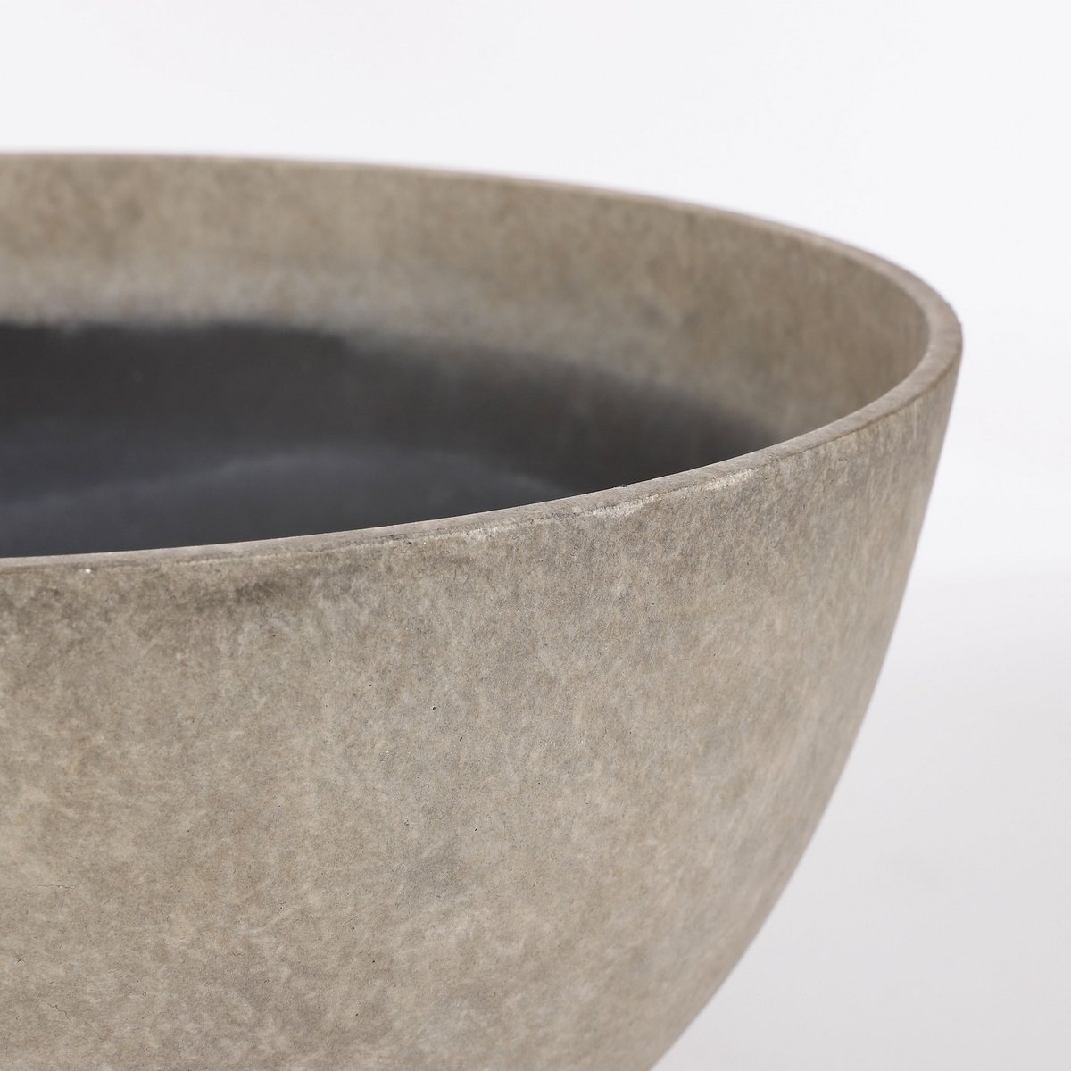 VidaXL Bravo Plantenschaal - H17 x Ø35 cm - Lichtgewicht Kunststof - Beige