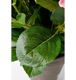 vidaXL Hortensia Kunstplant in Bloempot Stan - H45 x Ø45 cm - Roze