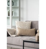 KantoormeubelenPlus Cort Plaid - Plaid van katoen, ivoor/beige, ontwerp B, 130x160 cm