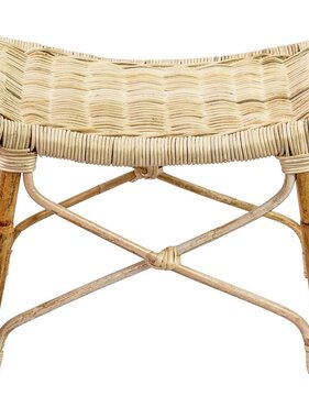 VidaXL Arbo Kruk - Arbo kruk in rotan, natuur, 55x36x45 cm