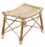 KantoormeubelenPlus Arbo Kruk - Arbo kruk in rotan, natuur, 55x36x45 cm