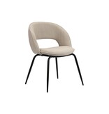 VidaXL Regenboogstoel Beige (Set van 2)