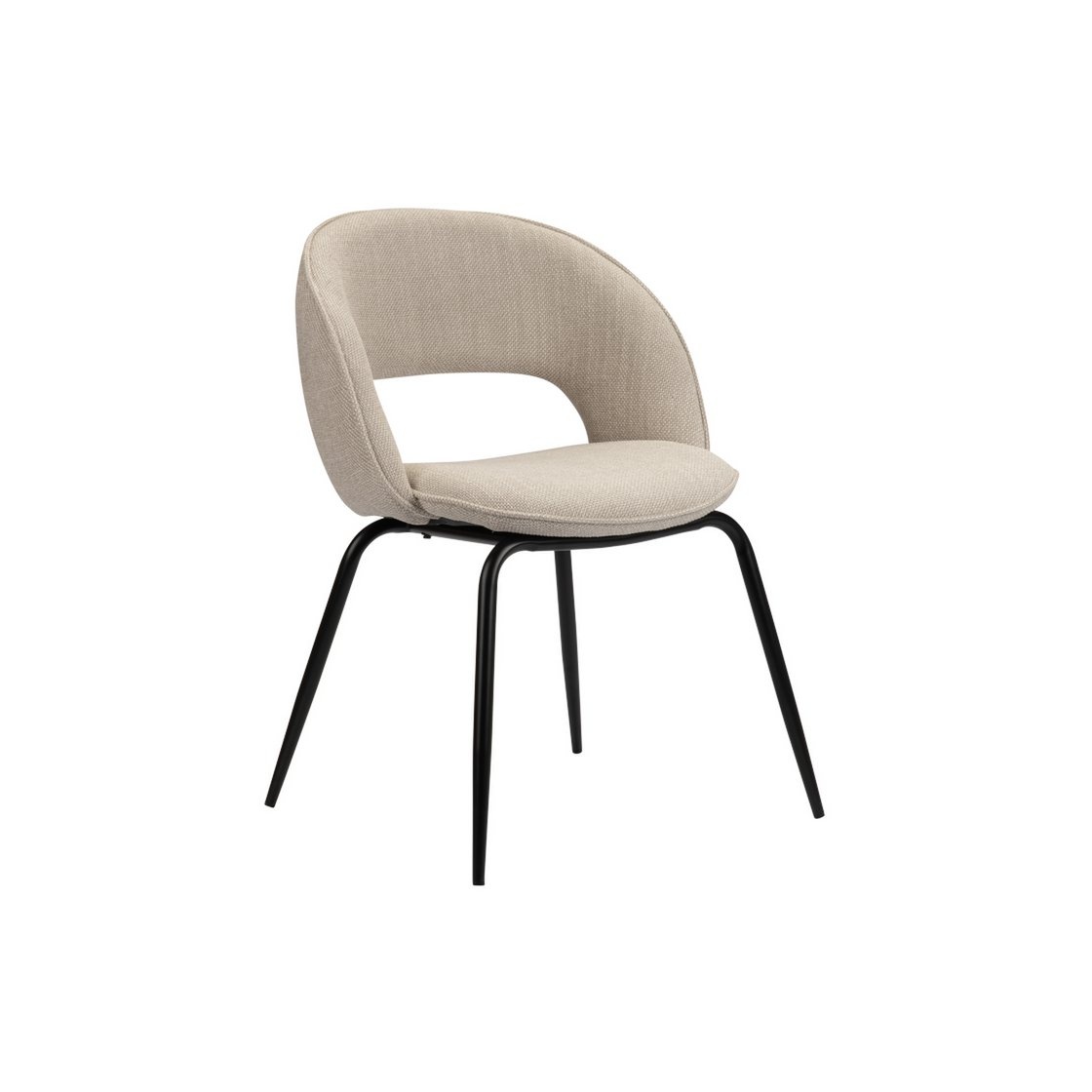 KantoormeubelenPlus Regenboogstoel Beige (Set van 2)