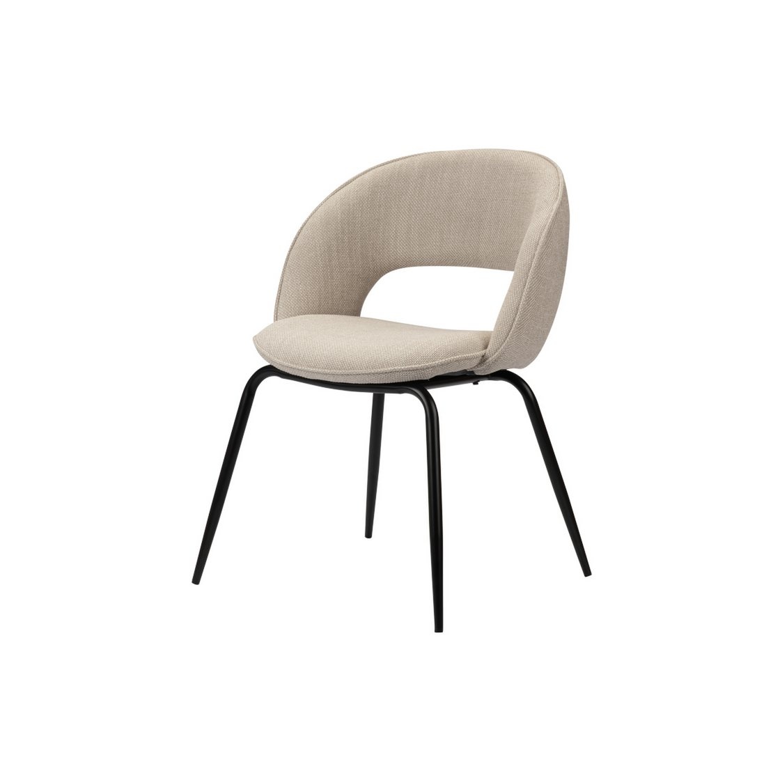 KantoormeubelenPlus Regenboogstoel Beige (Set van 2)