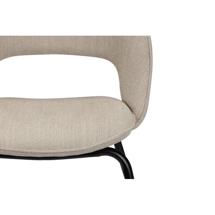 VidaXL Regenboogstoel Beige (Set van 2)