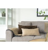 KantoormeubelenPlus Ely Plaid - Plaid, blauw/geel, 130x170 cm