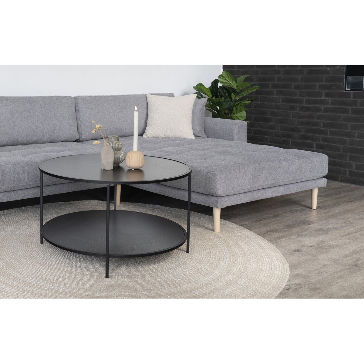 KantoormeubelenPlus Savannah Kussen - Kussen, gekruld, beige, 45x45 cm