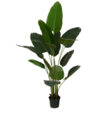 VidaXL Kunstplant Bananenboom in Pot - H180 x Ø30 cm - Groen