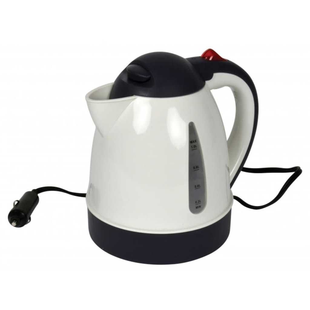 vidaXL Waterkoker 24 V 1 L wit