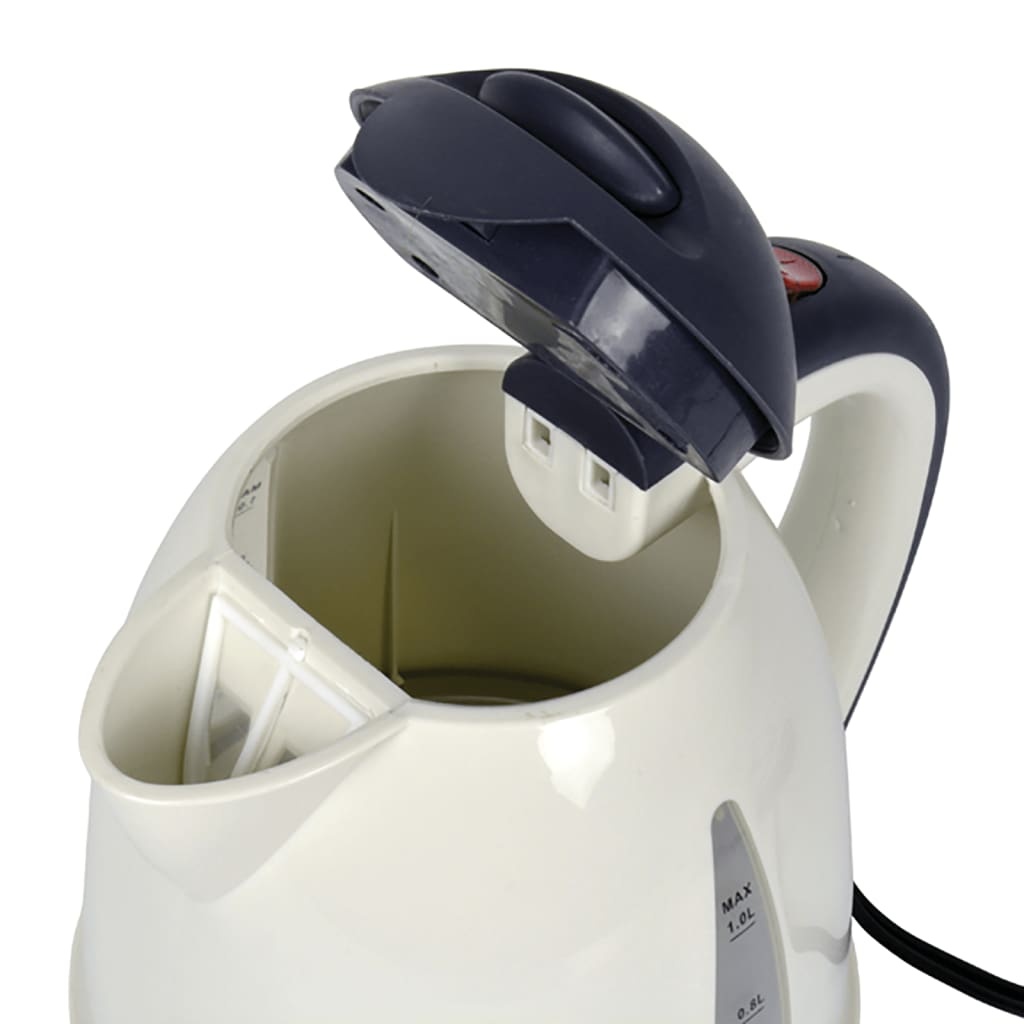 vidaXL Waterkoker 24 V 1 L wit