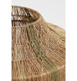 VidaXL Liliano Lantaarn - H36 x Ø30 cm - Jute - Donkergroen