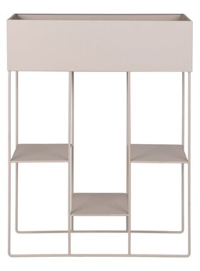 VidaXL Rabo Plantenbak - Plantenbak, staal, 3 planken, zand, 25x60x80 cm