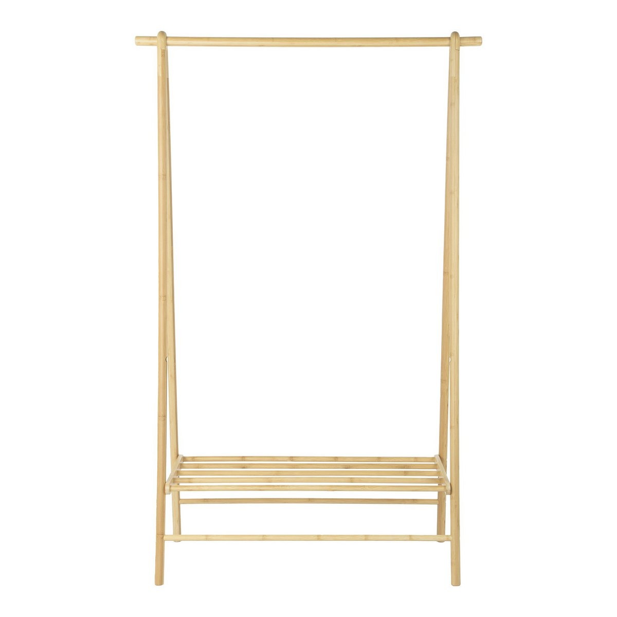 KantoormeubelenPlus Manaus Kledingrek - Kledingrek, bamboe, naturel