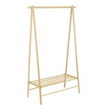 KantoormeubelenPlus Manaus Kledingrek - Kledingrek, bamboe, naturel